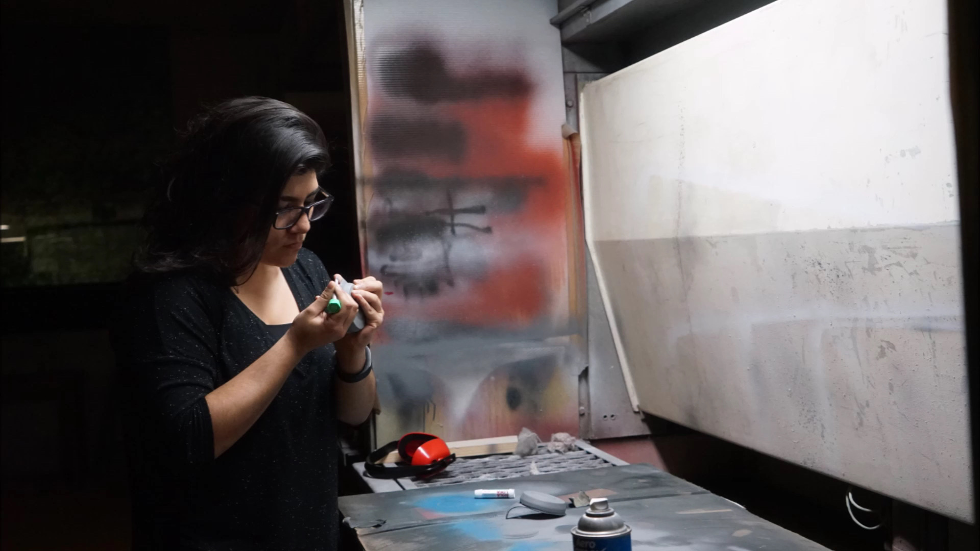 Making an early physical LOOP model in the workshop